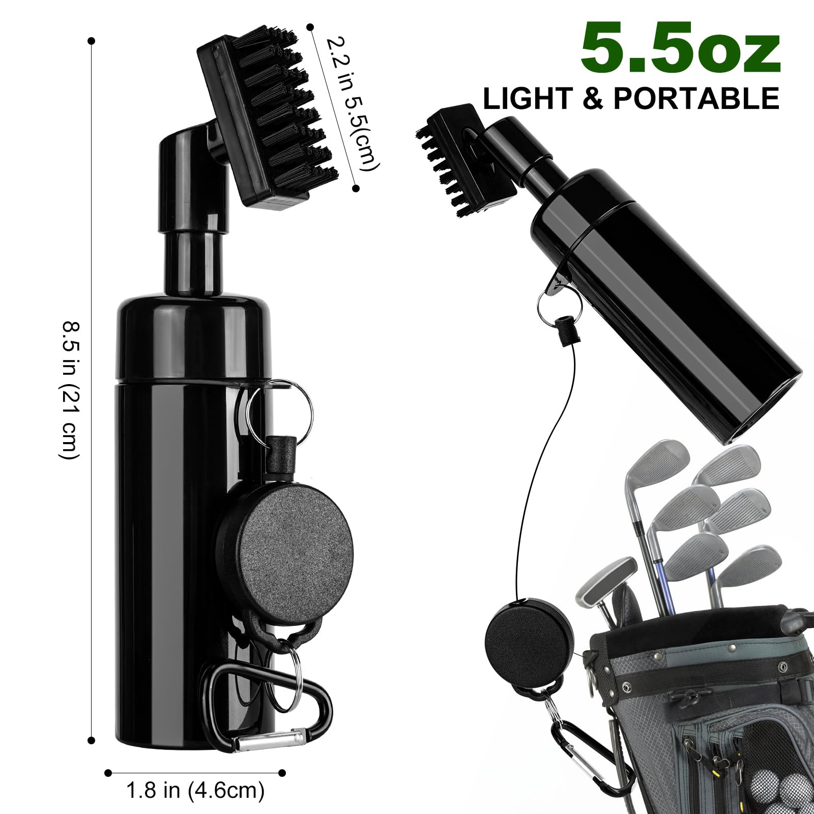 Golf Equipment Junior - Brosse de nettoyage de tête de