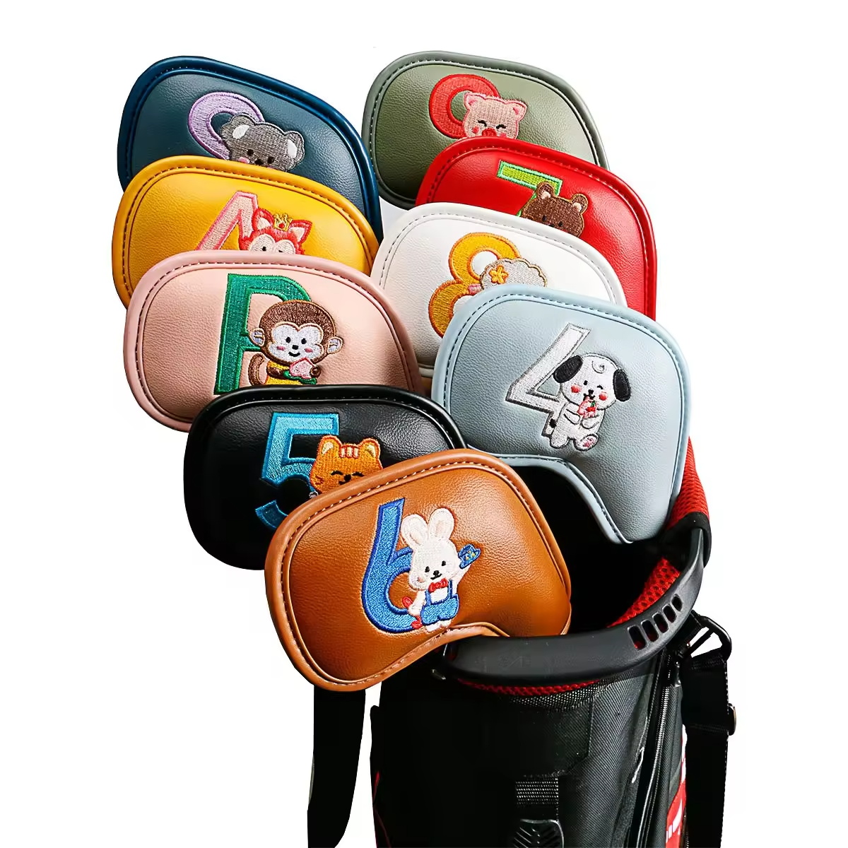 9 housses de tête de fer de go - Golf Equipment And Accessories avis et prix